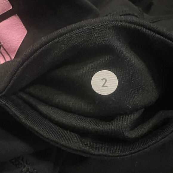 Lululemon Soulcycle New York Wunder Under Crop 21" Black 2 NWOT - Picture 5 of 7
